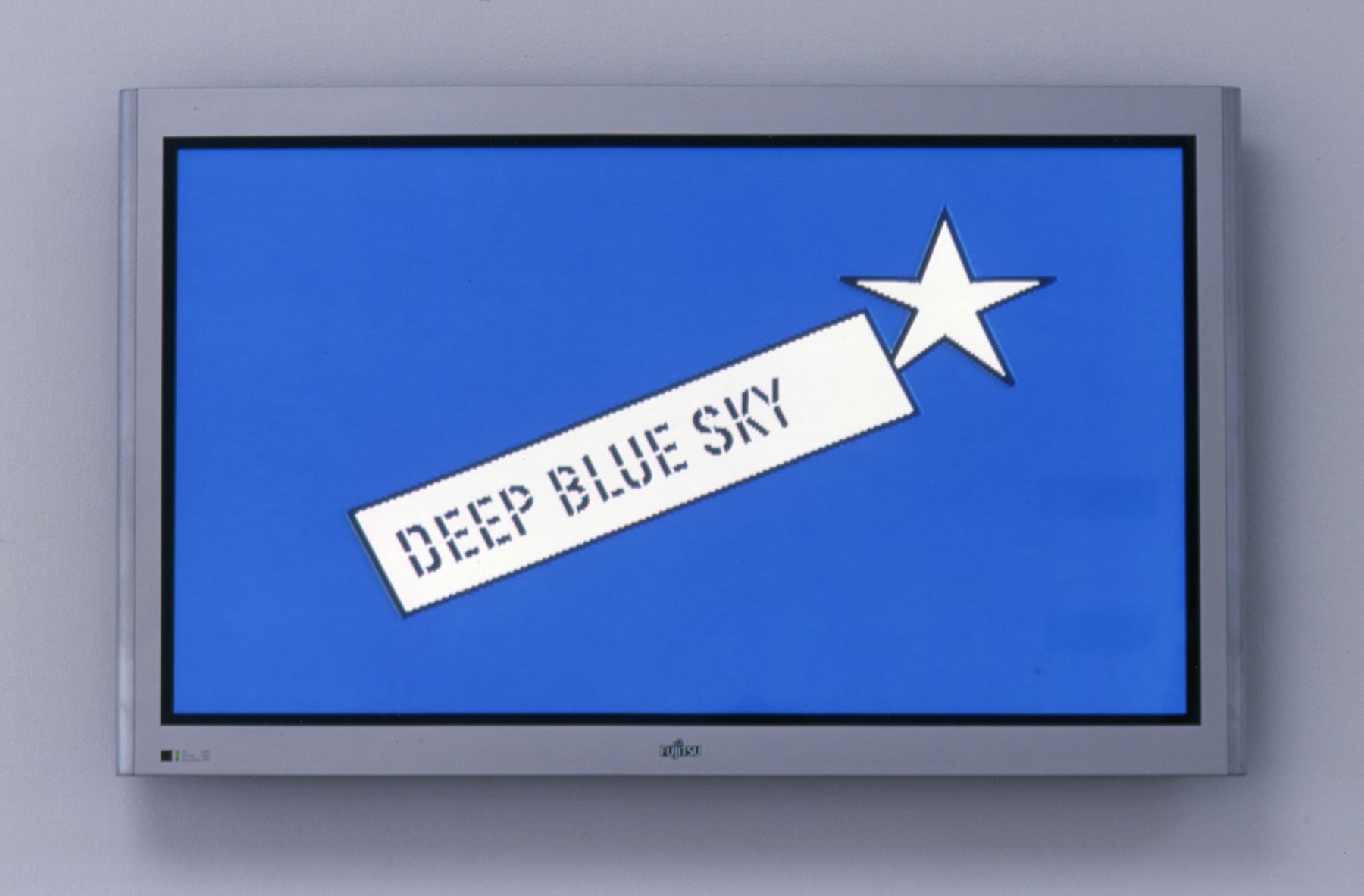 Lawrence Weiner, DEEP BLUE SKY
