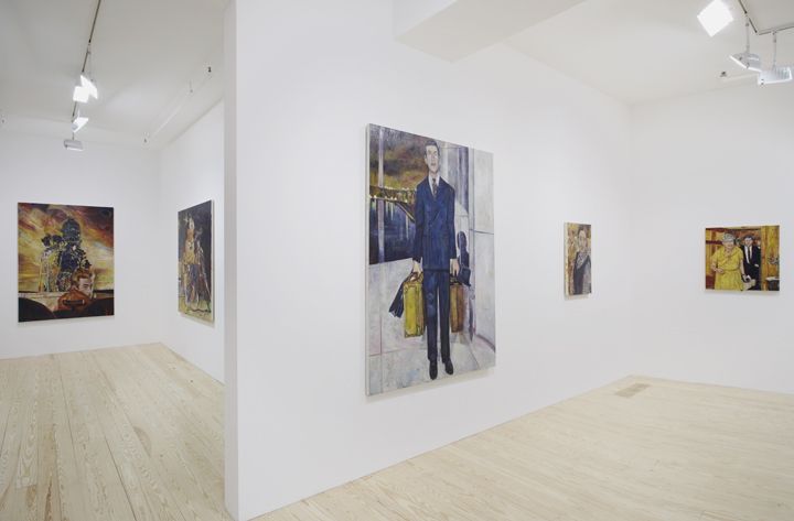 Keith Mayerson, Kings & Queens, installation view at Derek Eller Gallery, New York