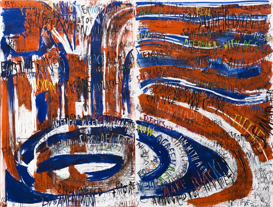 Despina Stokou, Rigged to Titties (diptych), 2016