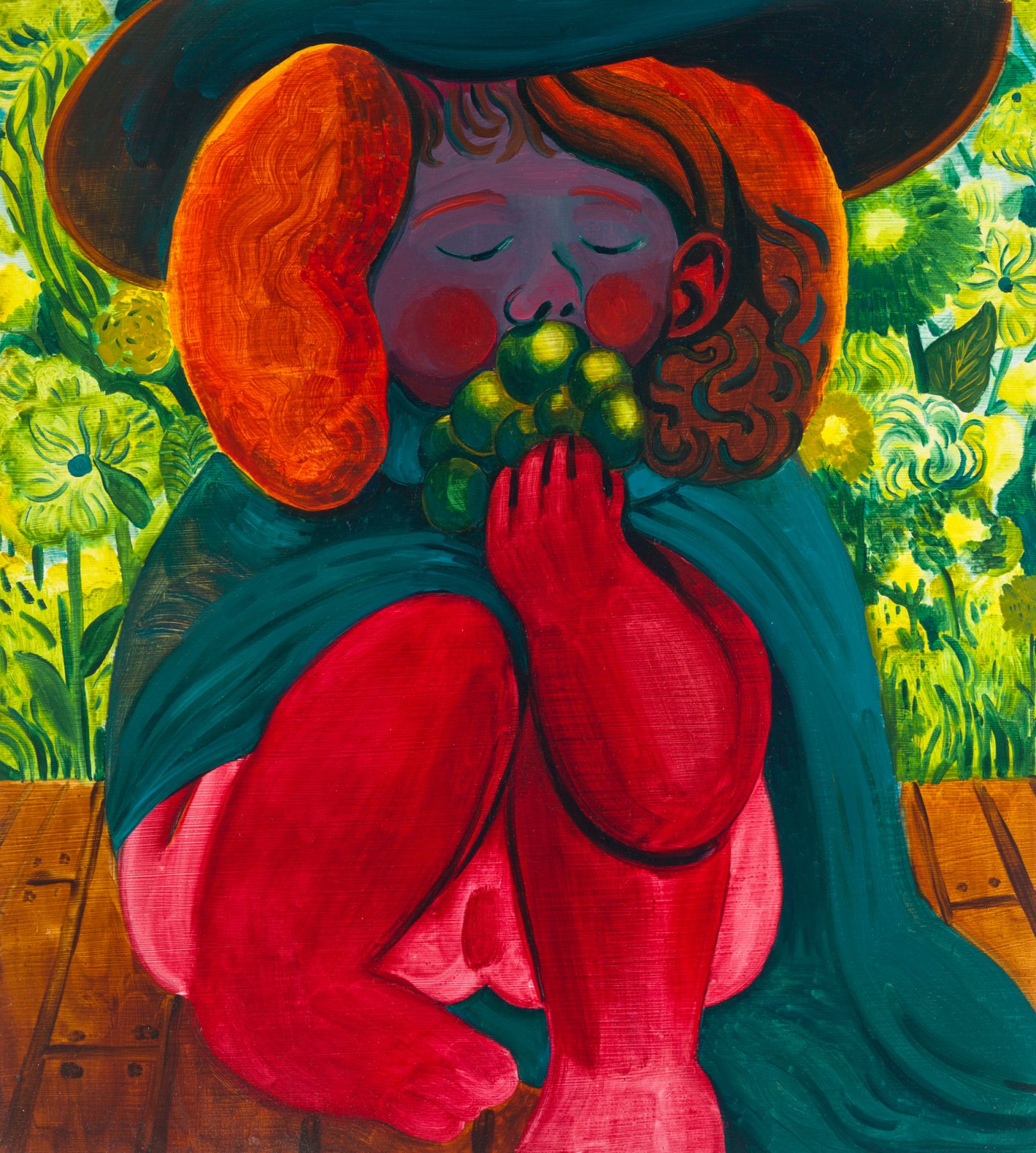 Untitled, 2012 oil on masonite