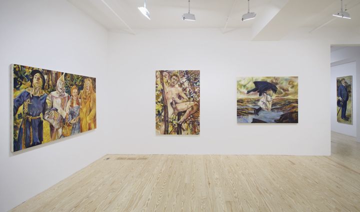 Keith Mayerson, Kings & Queens, installation view at Derek Eller Gallery, New York