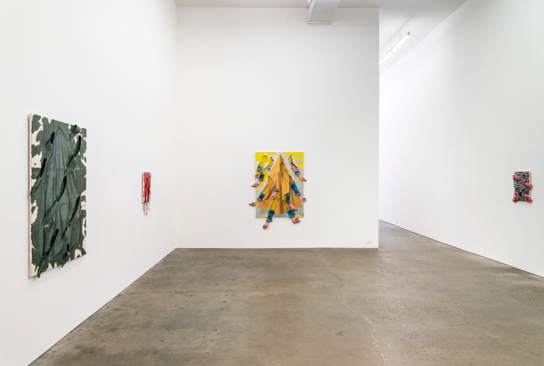 David Kennedy Cutler, Muscle Memory, installation view at Derek Eller Gallery, New York 