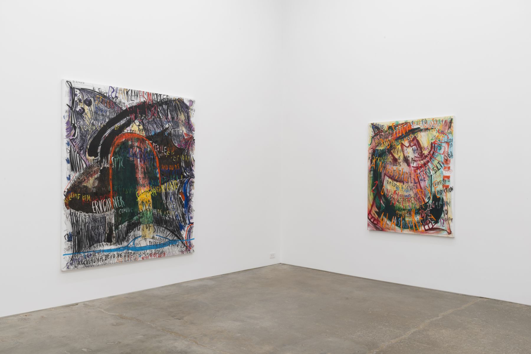 Despina Stokou, SHOUT!, installation view at Derek Eller Gallery, New York 