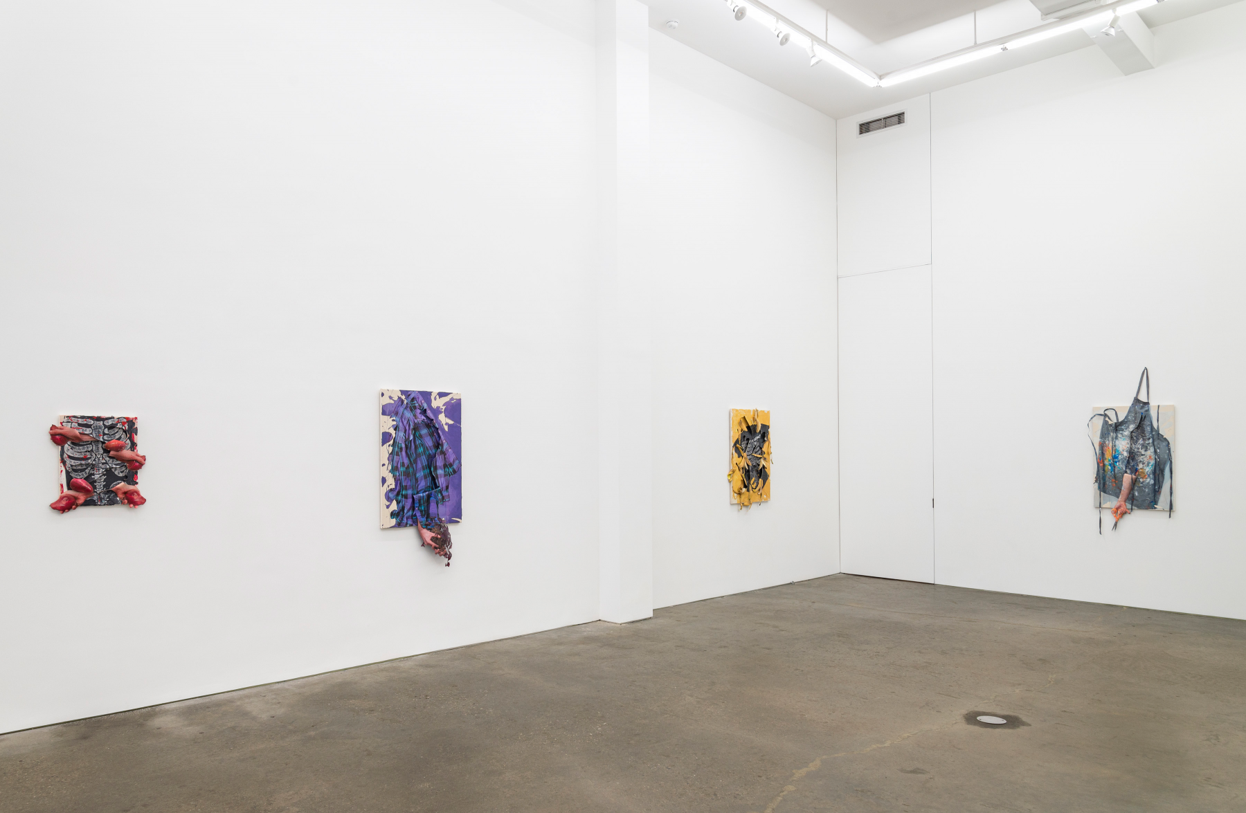 David Kennedy Cutler, Muscle Memory, installation view at Derek Eller Gallery, New York 