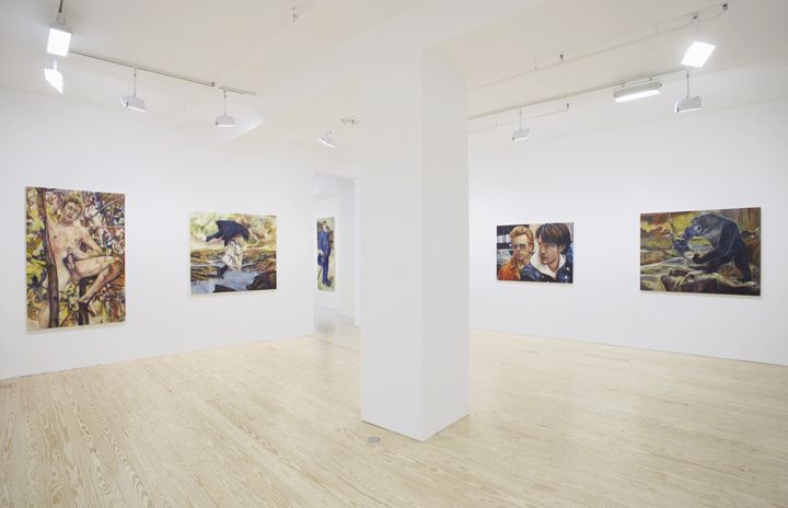 Keith Mayerson, Kings & Queens, installation view at Derek Eller Gallery, New York