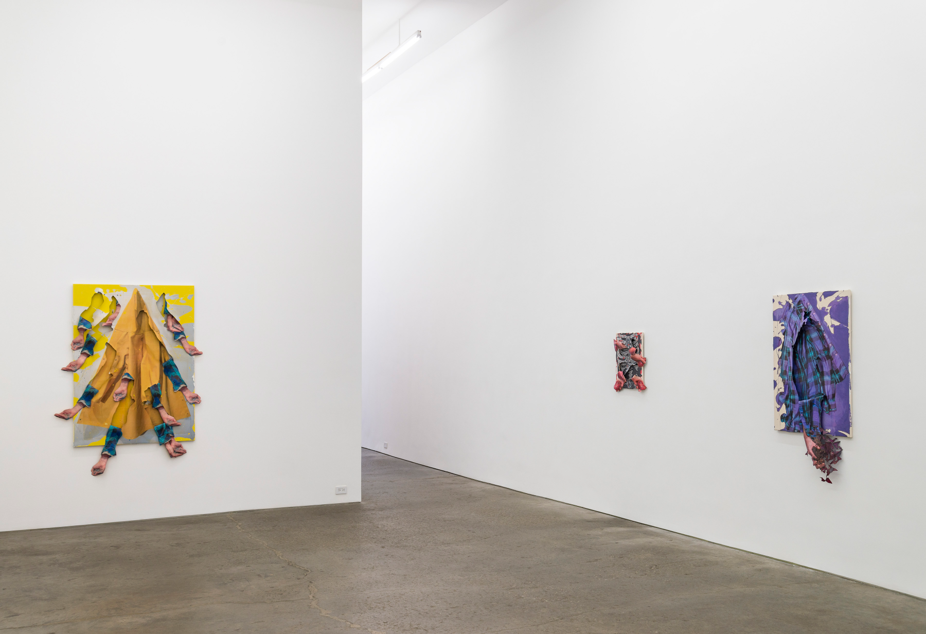 David Kennedy Cutler, Muscle Memory, installation view at Derek Eller Gallery, New York 