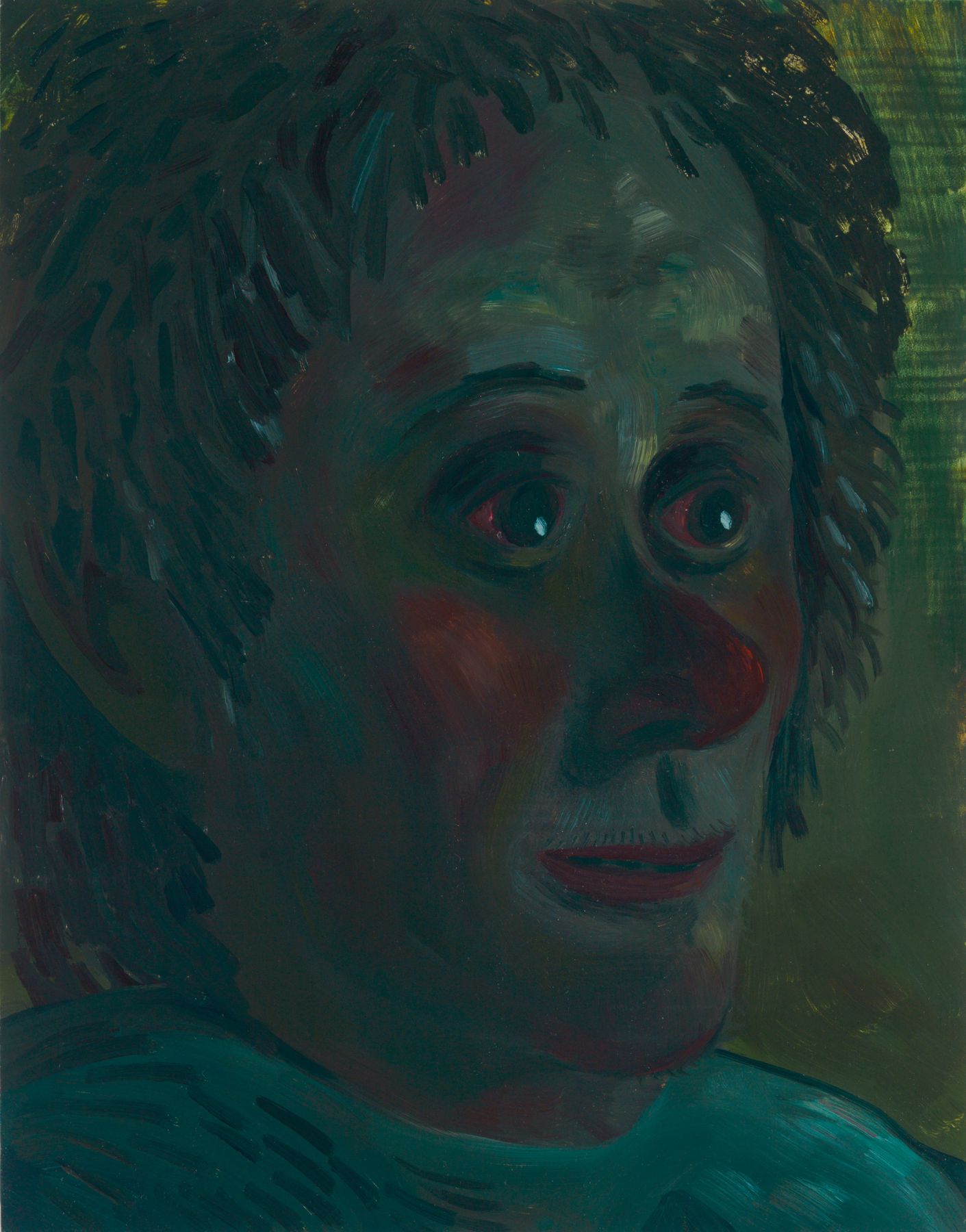 Untitled, 2012 oil on masonite