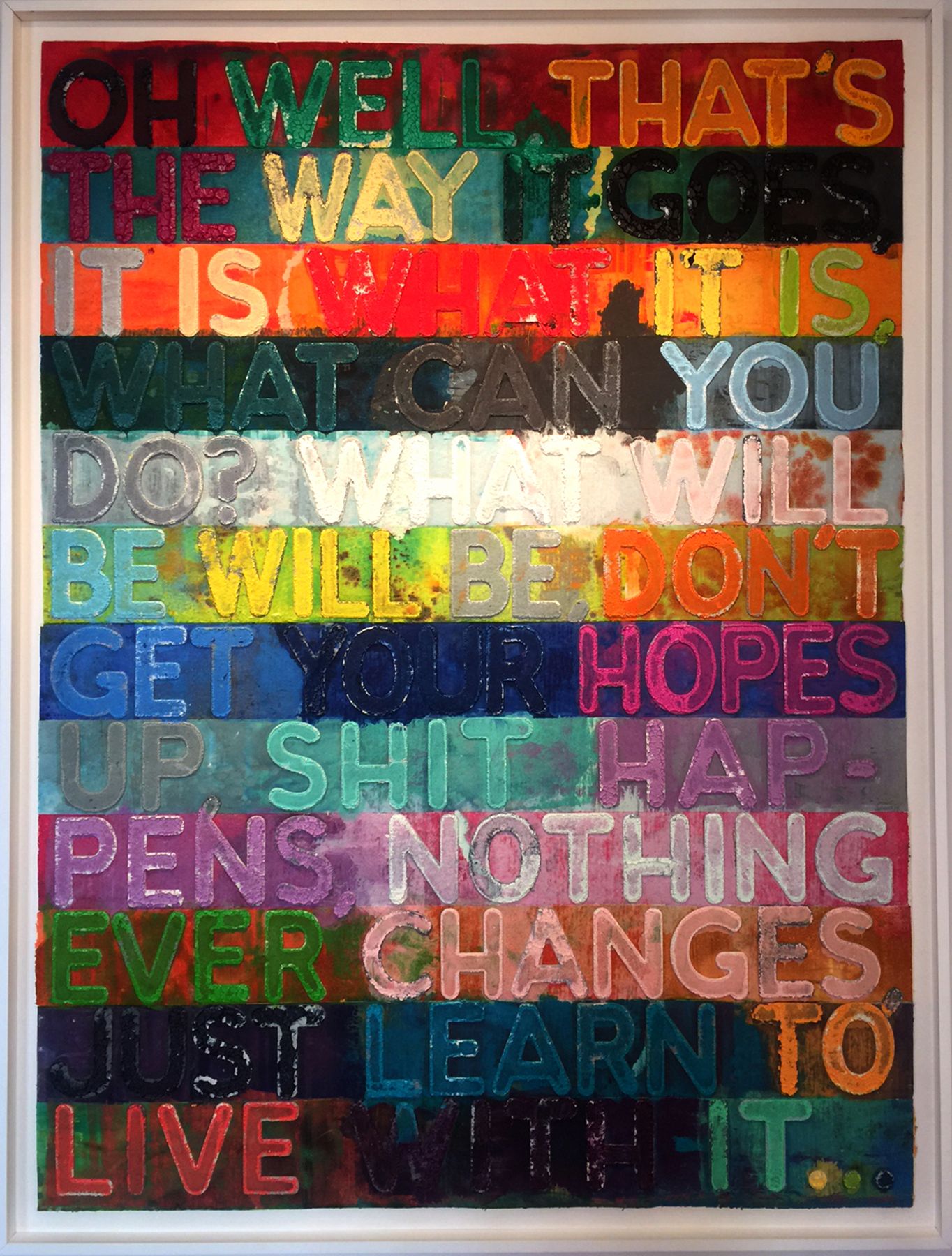 Mel Bochner - Artists - Rosenfeld Gallery
