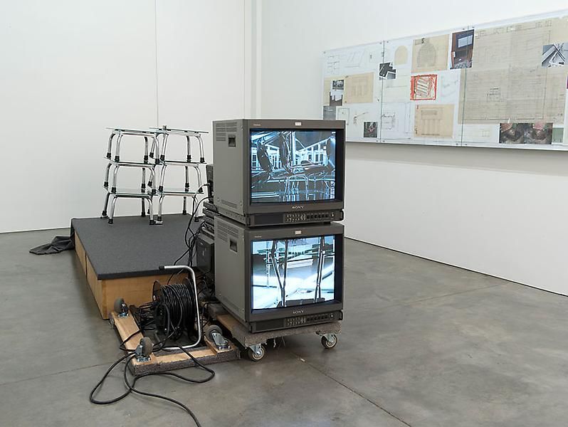 Reinhard Mucha Test Arrangement for Untitled (Reinhard Mucha - Die Letzten werden die Letzen sein - Nationalgalerie Berlin 1982), 2008, For Mies van der Rohe, 2013