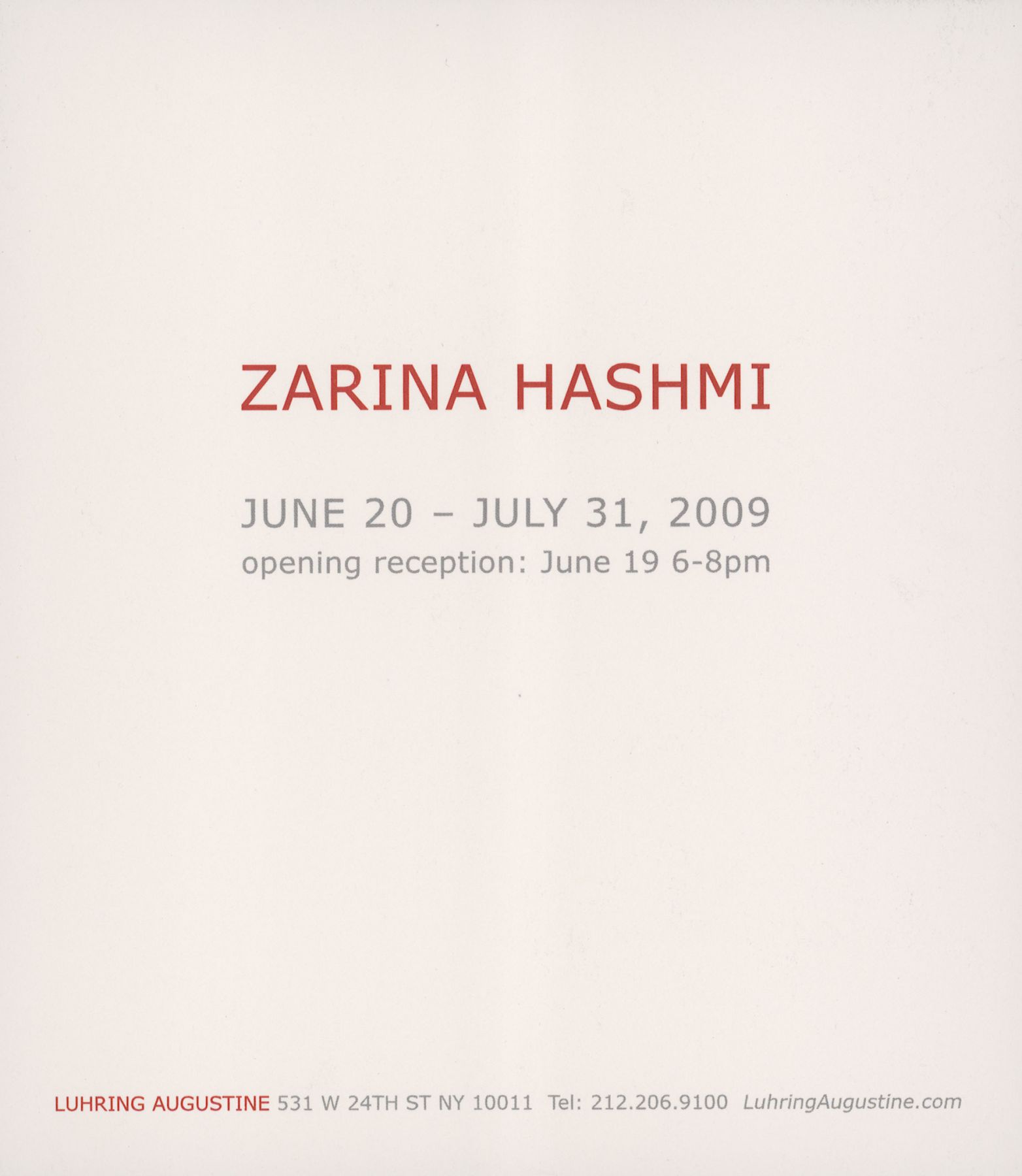 Announcement card