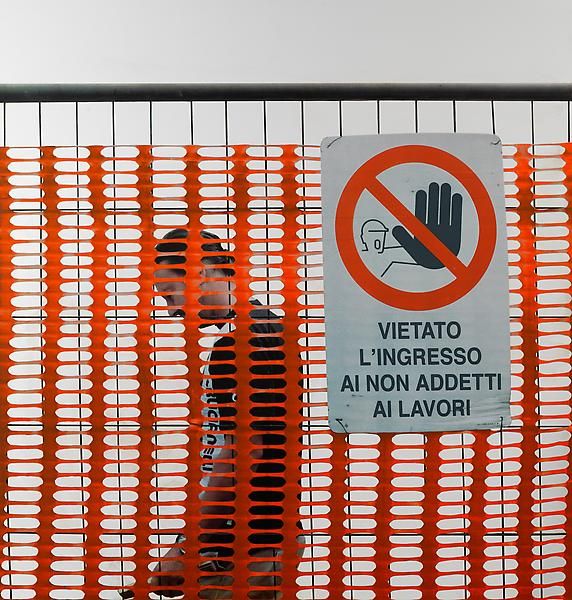 Michelangelo Pistoletto Lavoro - Vietato l'ingresso, 2008-2011