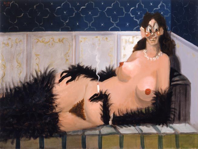 George Condo, Maja Vestida, 2005