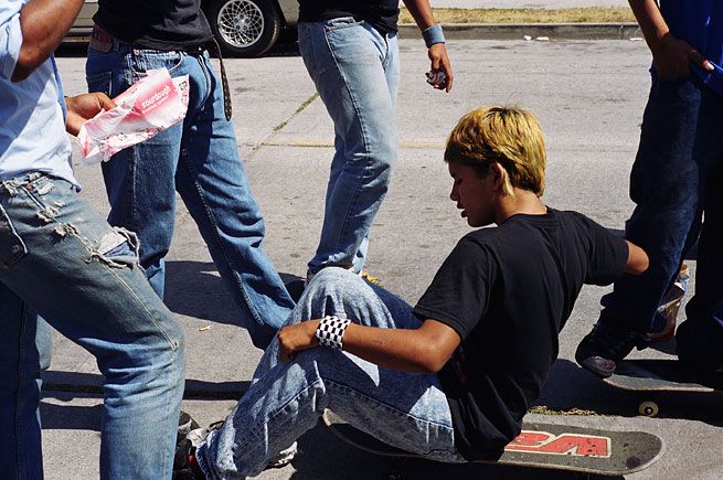 Larry Clark Jonathan Velasquez, South Central Los Angeles, July 4, 2003