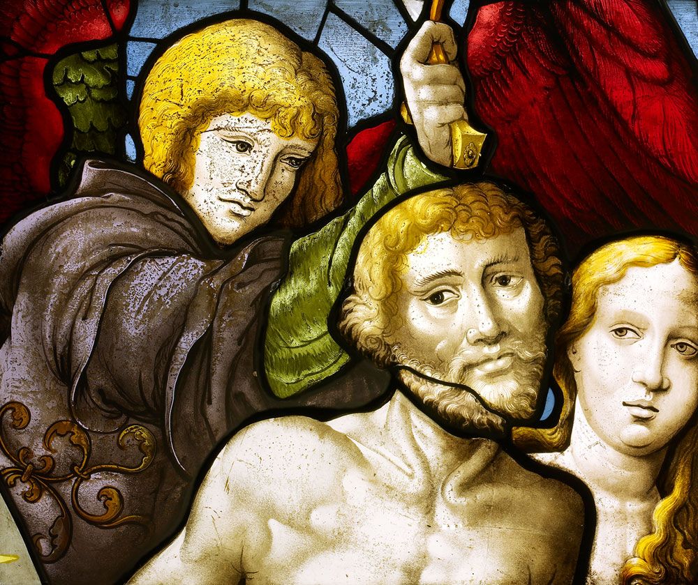 Valentin Bousch (fl. 1514-1541), Detail from the Expulsion from Paradise