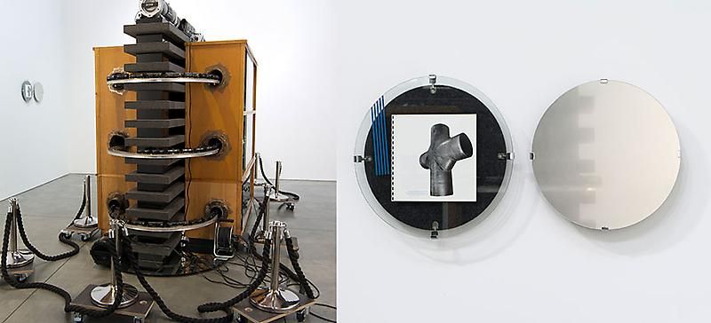 Reinhard Mucha Straight, 2013 and Edition 1991 - >>Kreuzstück, 2004