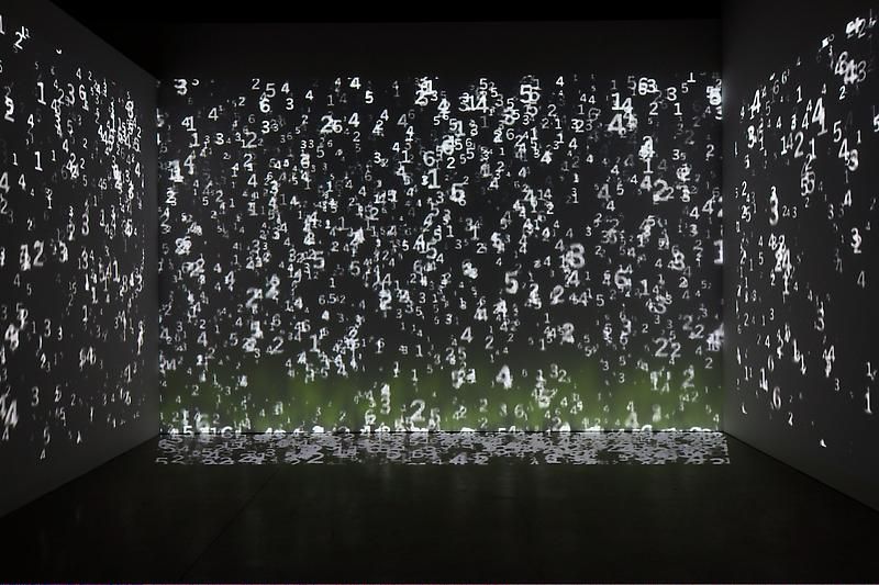 Charles Atlas Painting by Numbers, 2011 