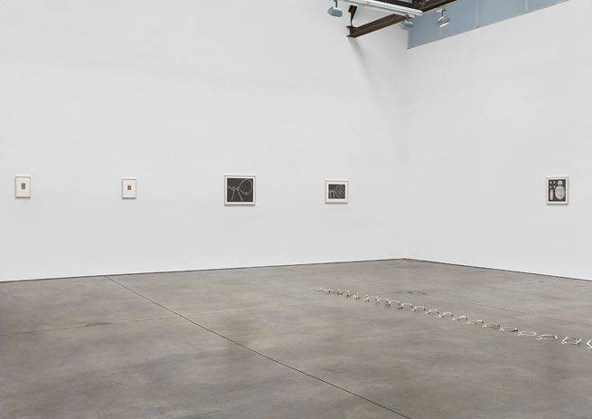 David Musgrave Installation view