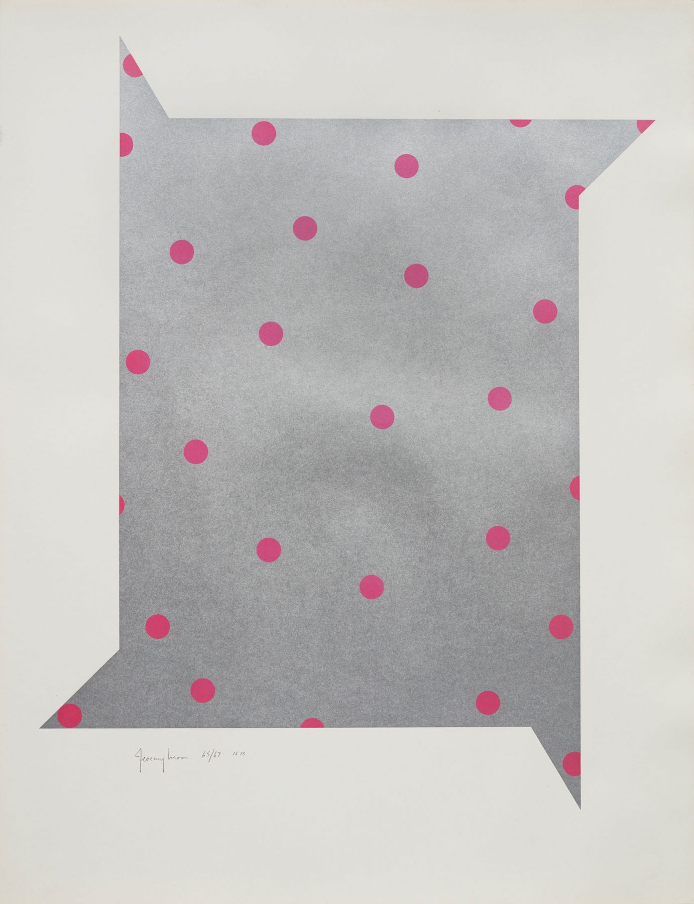 Jeremy Moon, Starlight Hour, 1965-67, Screenprint on paper, Edition of 75