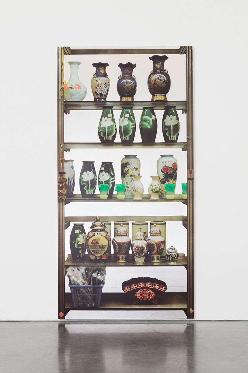 Michelangelo Pistoletto Scaffali – vasi cinesi (Shelves – Chinese Vases), 2016 