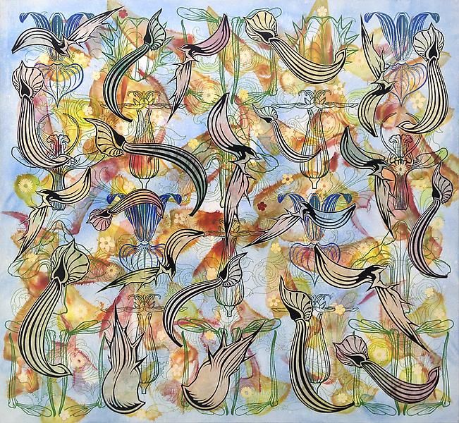 Philip Taaffe Flowering Loculus, 2010-2011