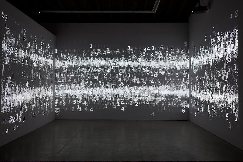 Charles Atlas Painting by Numbers, 2011 