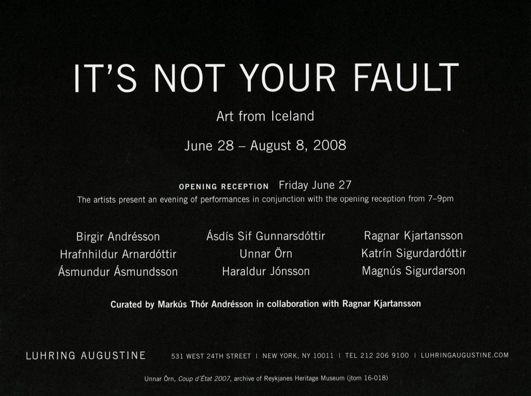 Announcement card (back)