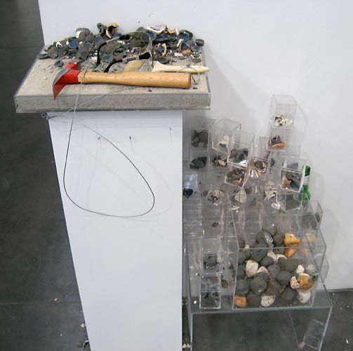 Paul Krause Untitled (geology experiment), 2008