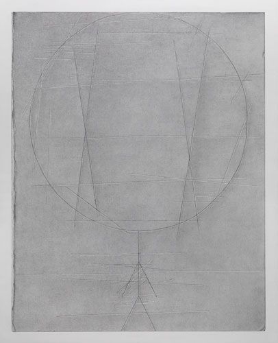 David Musgrave Plane with scored figure, 2009