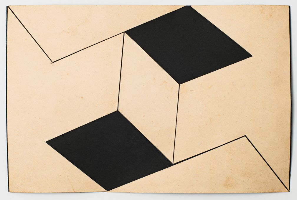 Lygia Clark Estudo para Planos em superfície modulada (Study for Planes in modulated surface), 1957 