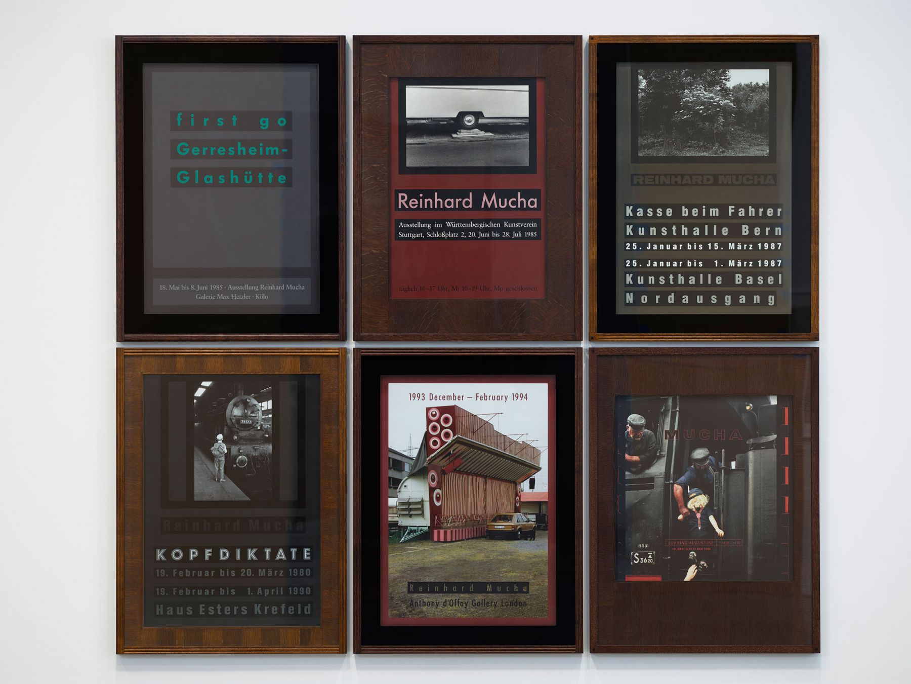 Reinhard Mucha, BBK-SL-KNY-Edition, 1990; 1999, Edition of 25