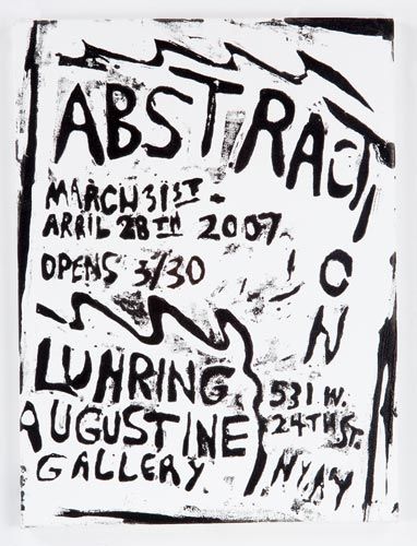 Josh Smith Untitled, 2007