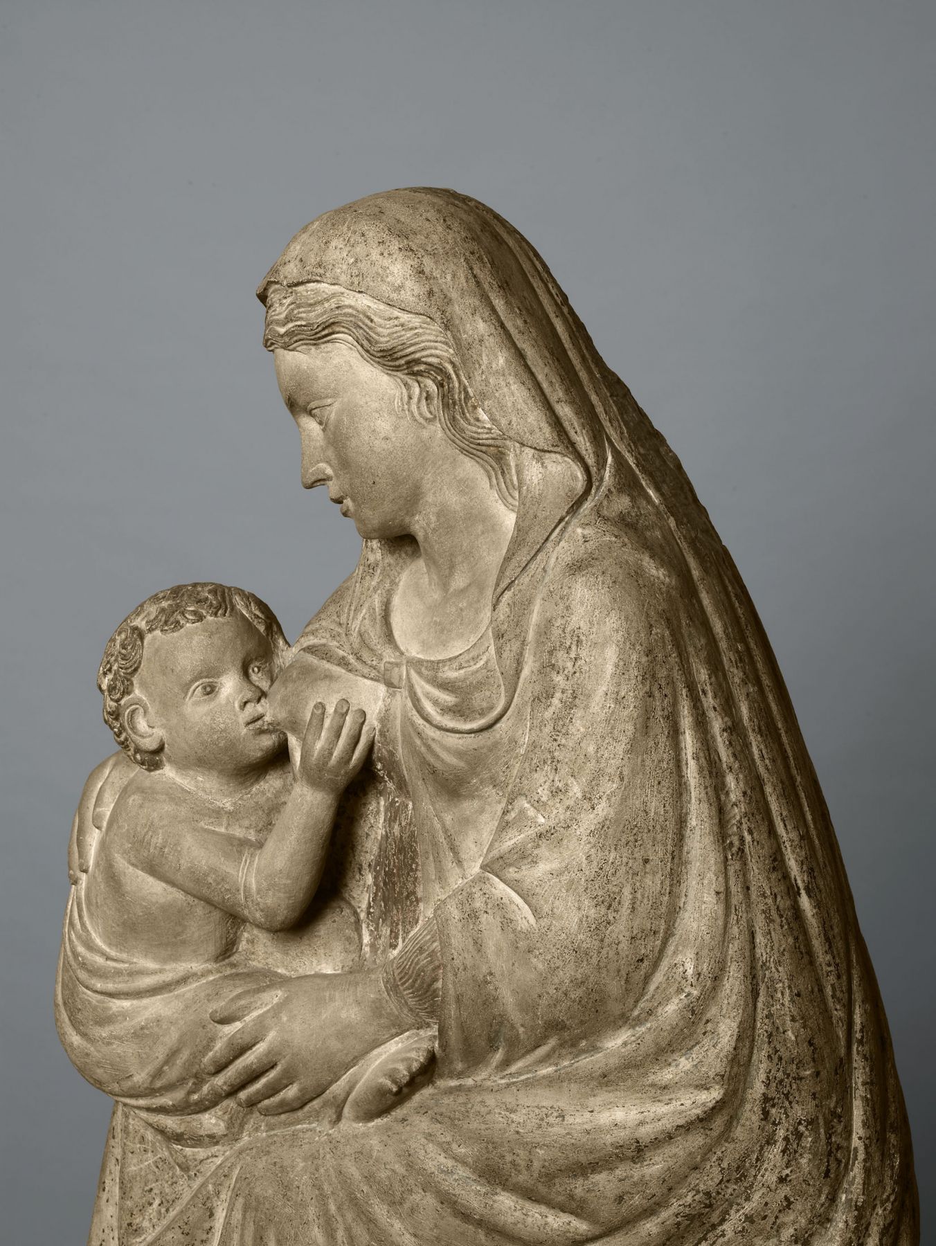 Virgo Lactans (The Nursing Virgin) (detail), Lombardy, Italy