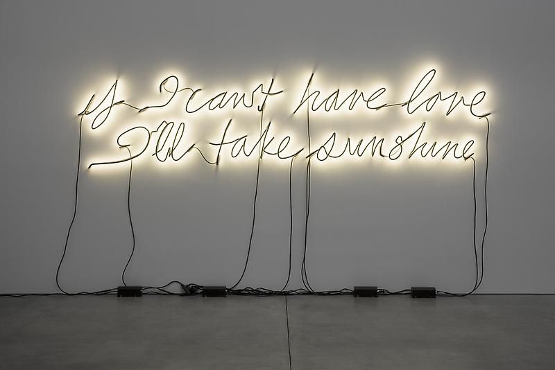 Glenn Ligon, Untitled (If I Can’t Have Love, I’ll Take Sunshine), 2006