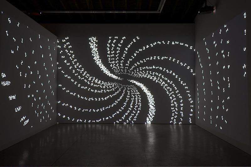 Charles Atlas Painting by Numbers, 2011 