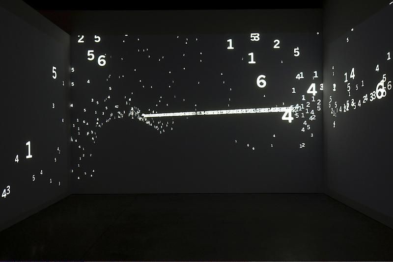 Charles Atlas Painting by Numbers, 2011 