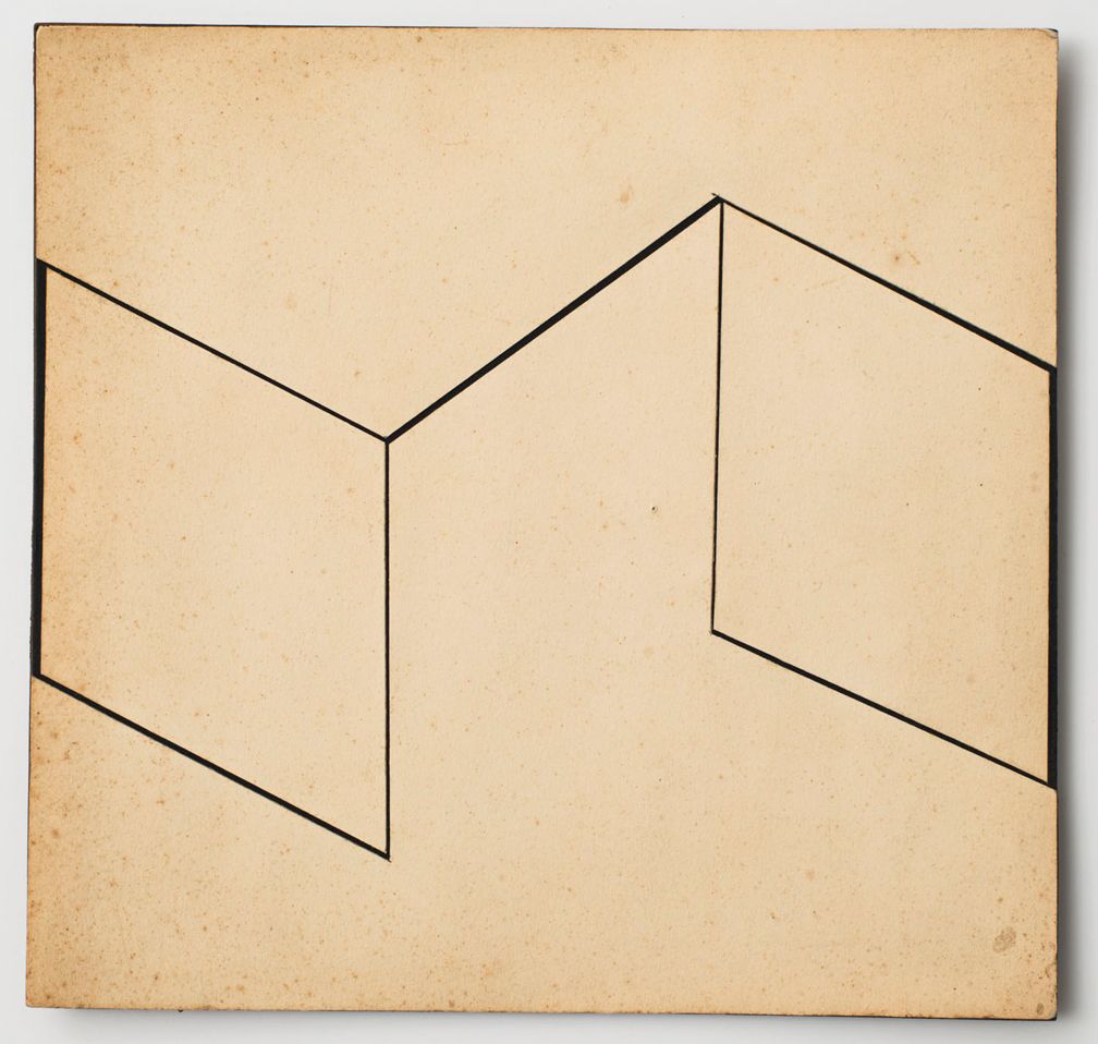 Lygia Clark Estudo para Planos em superfície modulada (Study for Planes in modulated surface), 1957 