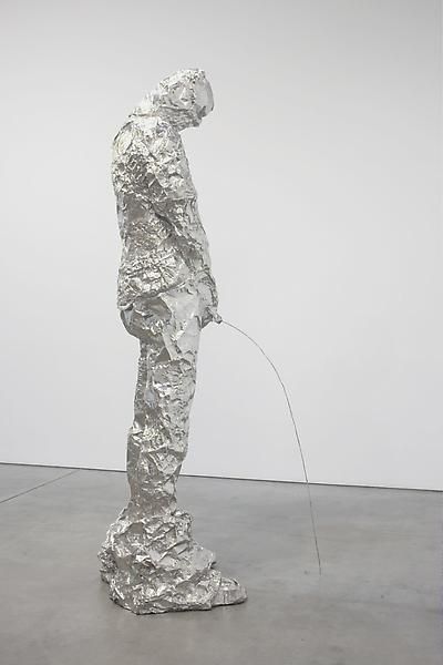 Tom Friedman, Untitled (peeing figure), 2012