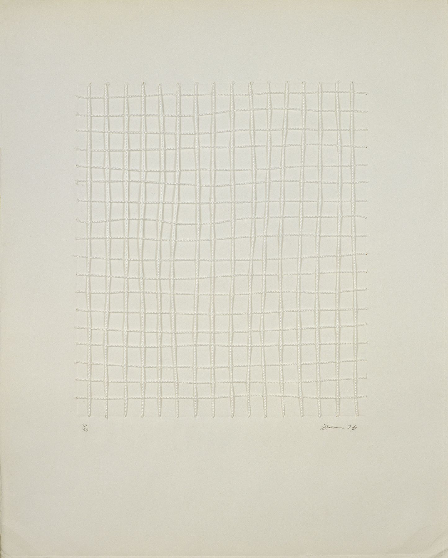 Zarina, Untitled, 1976