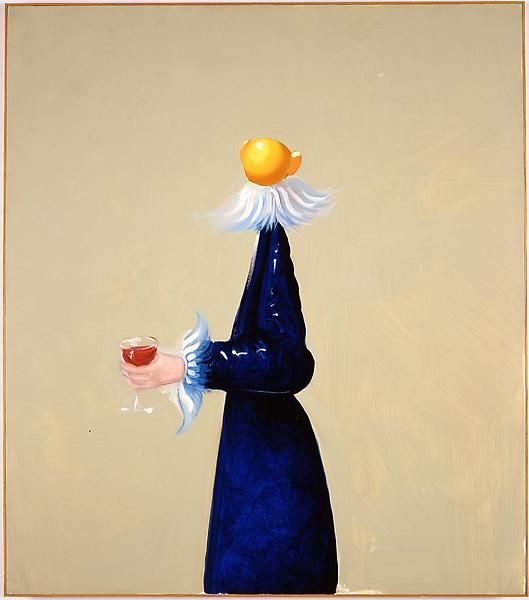 George Condo Cocktail Drinker, 1995