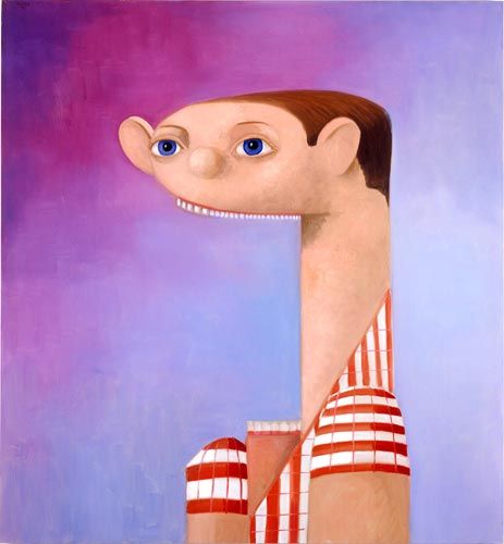 George Condo, Young Architect, 2005