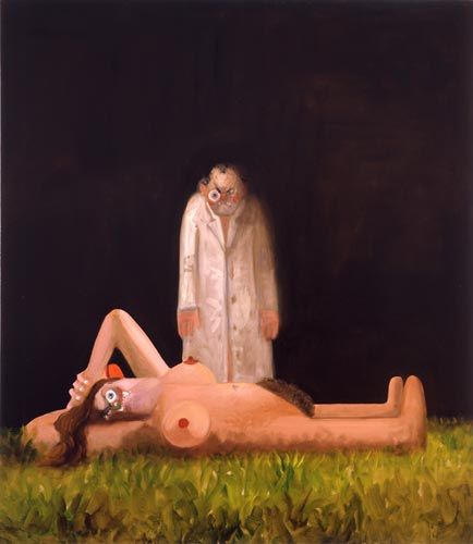 George Condo, The Mad Scientist and His Wife, 2006