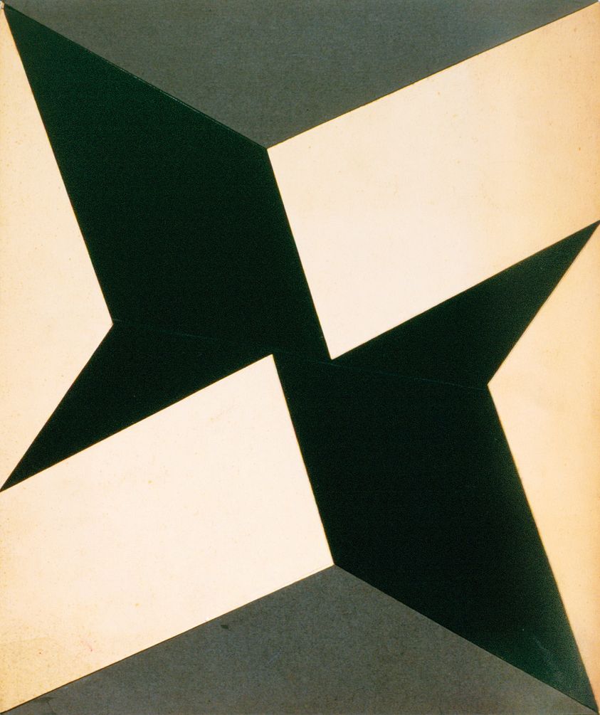 Lygia Clark Estudo para Planos em superfície modulada (Study for Planes in modulated surface), 1957 