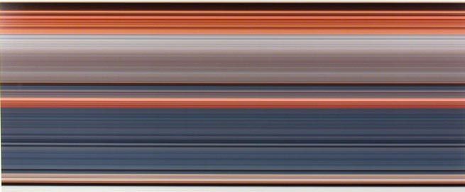 Tom Friedman Untitled, Colored Horizontal Stripes, 1998