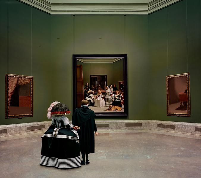 Yasumasa Morimura Las Meninas renacen de noche VI: Kingdom's painting, painting's kingdom, 2013