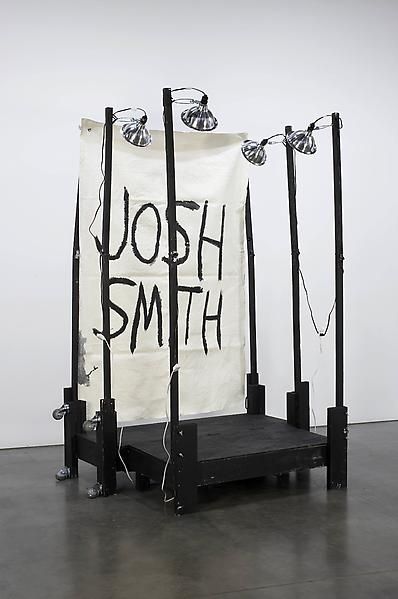 Josh Smith Stage Painting 3, 2011