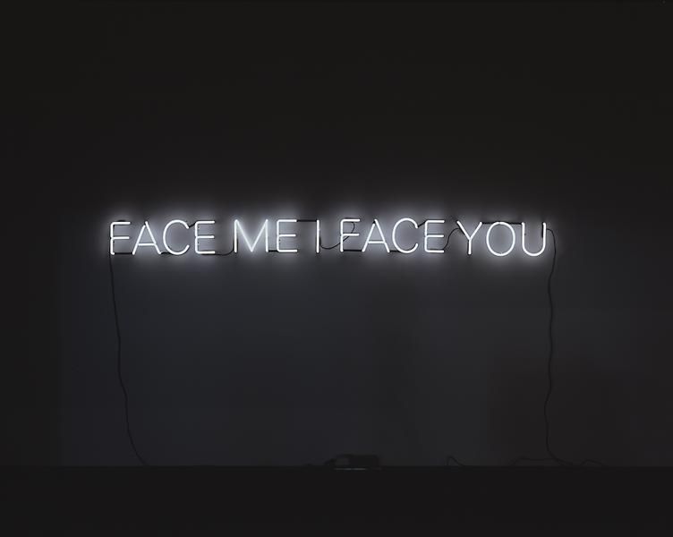 Glenn Ligon, Palindrome #1, 2007