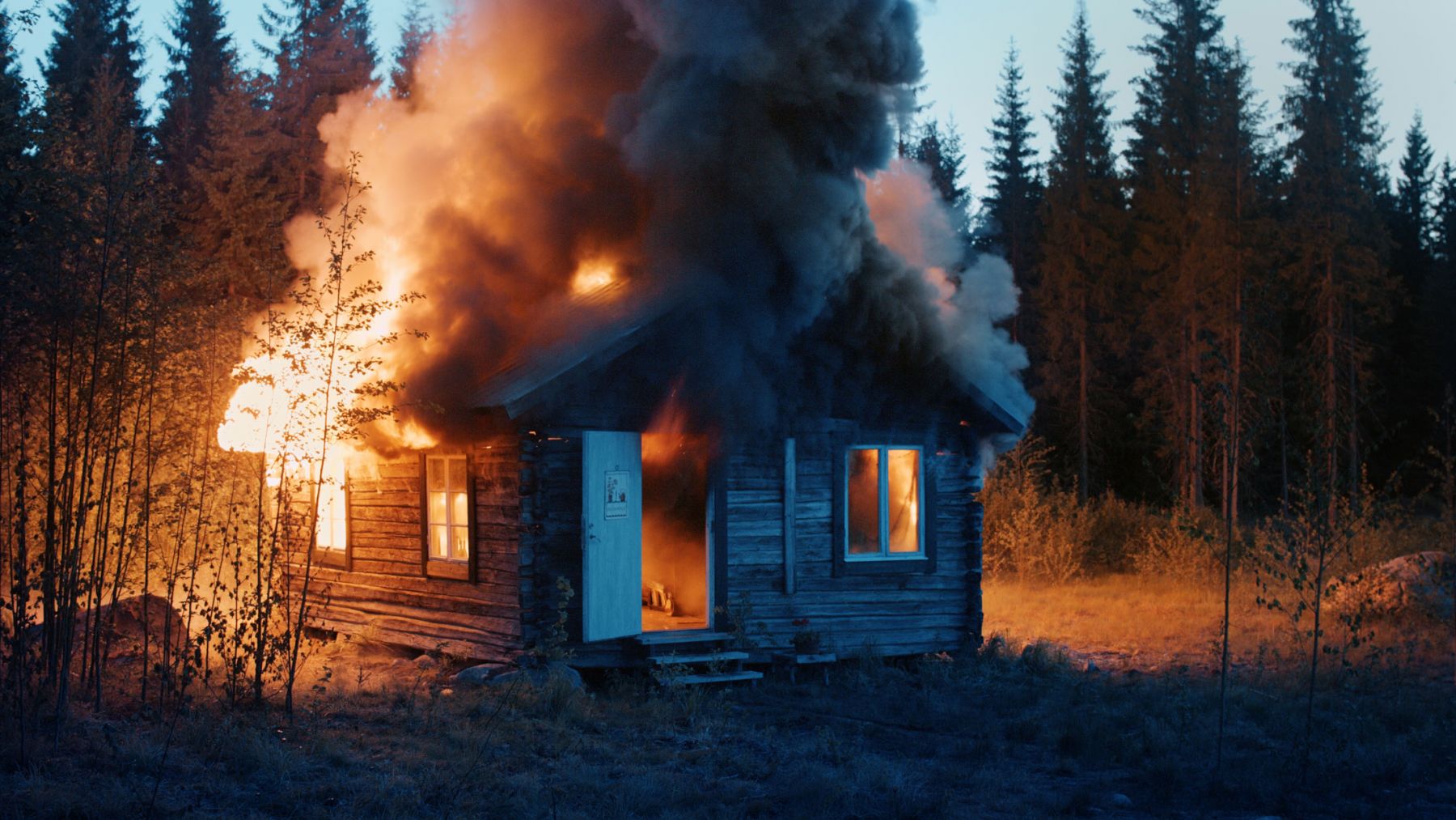Ragnar Kjartansson Scenes from Western Culture, Burning House, 2015 