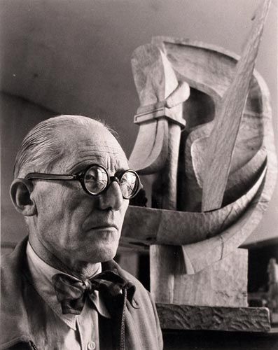 Wilhelm Maywald Portrait of Le Corbusier, 1948