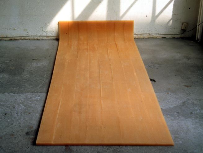 Rachel Whiteread Untitled (Amber Floor), 1993