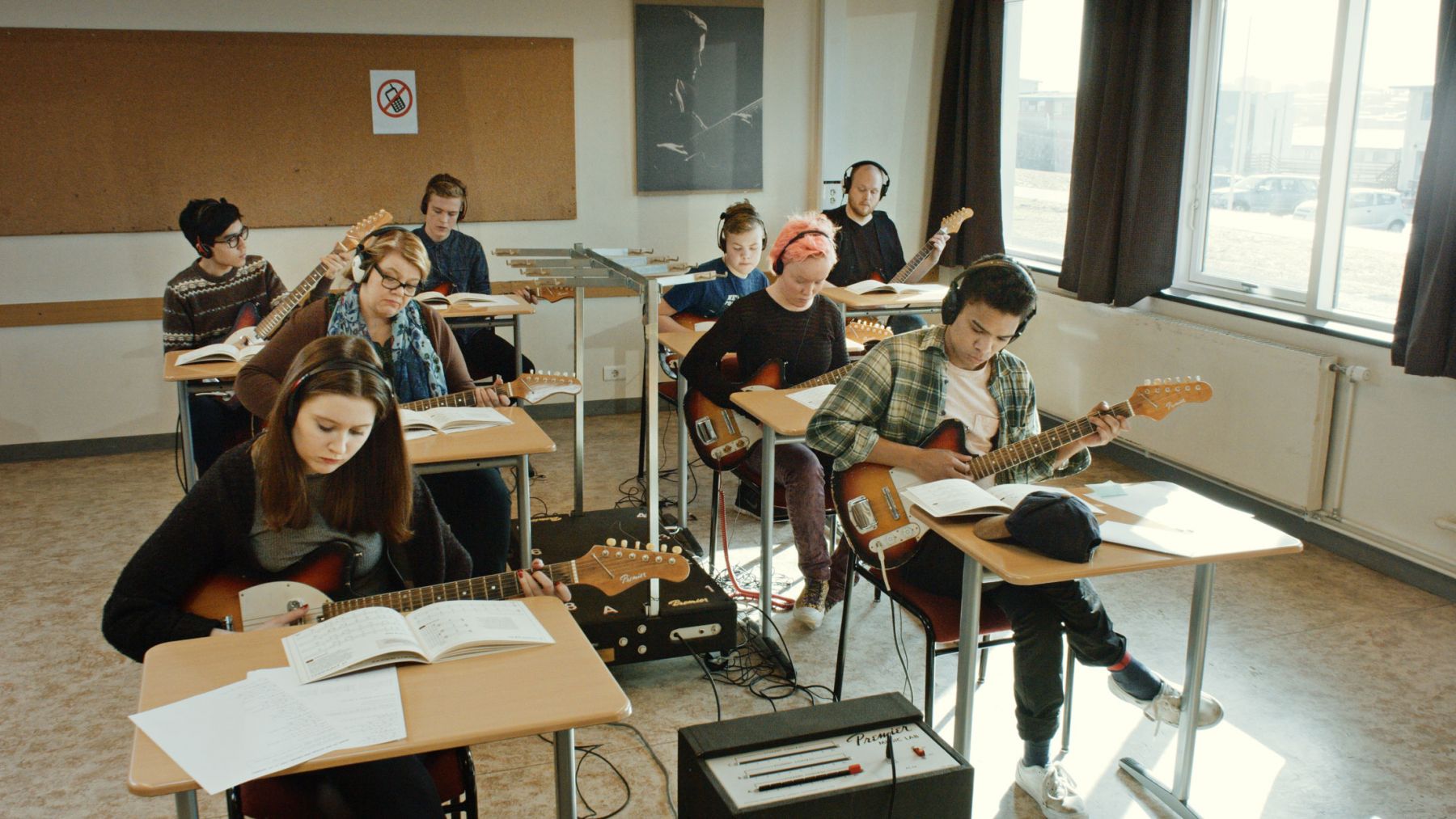 Ragnar Kjartansson, Scenes from Western Culture, Guitar Lesson (Ólafía Hrönn Jónsdóttir, Logi Pedro Stefánsson), 2015 